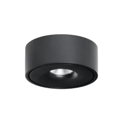 Arcchio Rotari LED plafondlamp, zwart