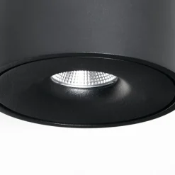 Arcchio Rotari LED plafondlamp, zwart