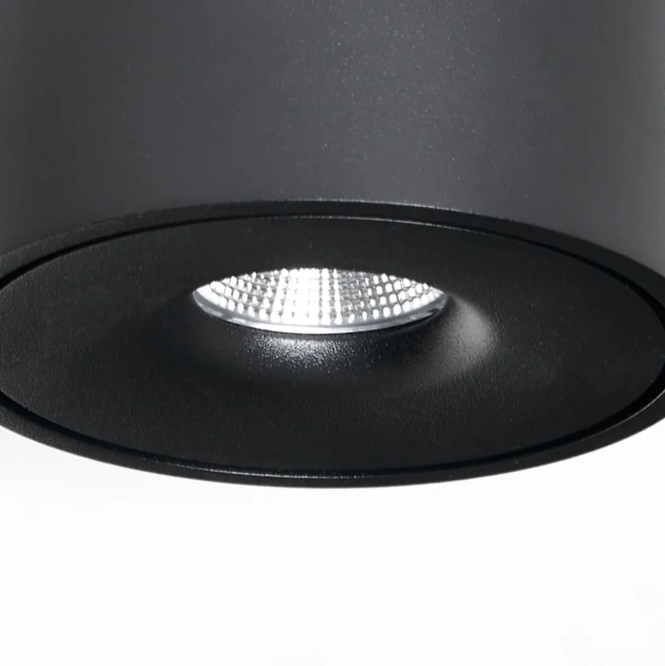 Arcchio Rotari LED plafondlamp, zwart