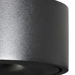 Arcchio Rotari LED plafondlamp, zwart