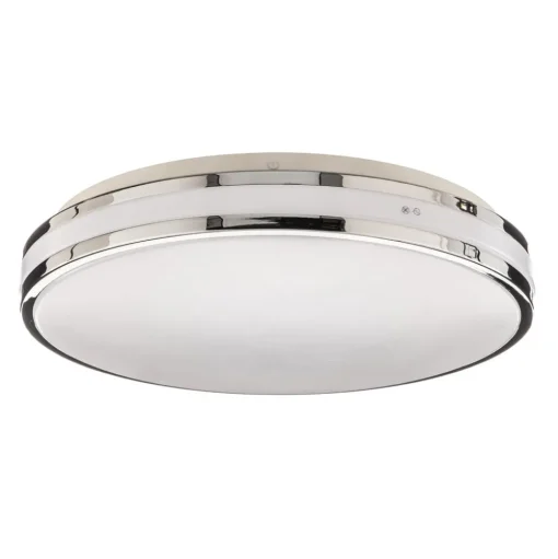 Arcchio Sinovu LED badkamer plafondlamp, chroom, 34 cm