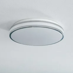 Arcchio Sinovu LED badkamer plafondlamp, chroom, 34 cm