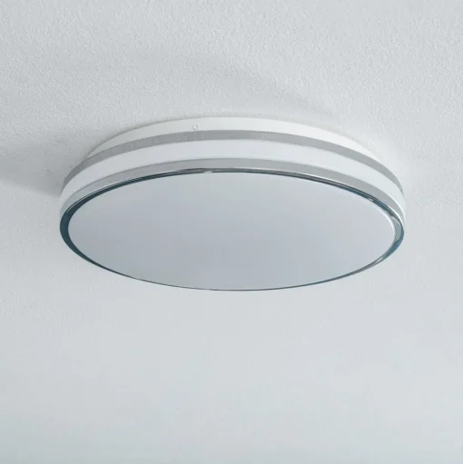 Arcchio Sinovu LED badkamer plafondlamp, chroom, 34 cm