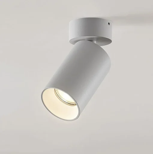Arcchio spot Brinja, set van 4, wit, rond, Ø 6 cm, GU10