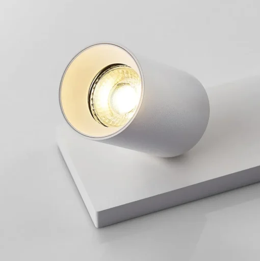Arcchio spot Brinja, set van 2, wit, hoekig, 2-lamps, GU10