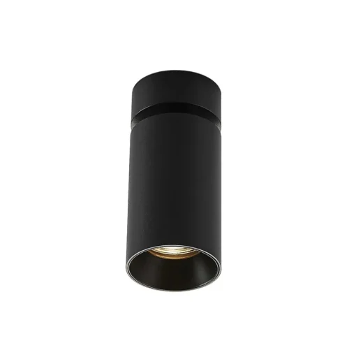 Arcchio spot Brinja, set van 3, zwart, rond, Ø 6cm, GU10