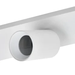 Arcchio spot Brinja, wit, hoekig, Ø 7 cm, 4-lamps, GU10