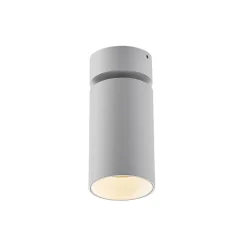Arcchio spot Brinja, wit, rond, 13 cm hoog, Ø 6 cm