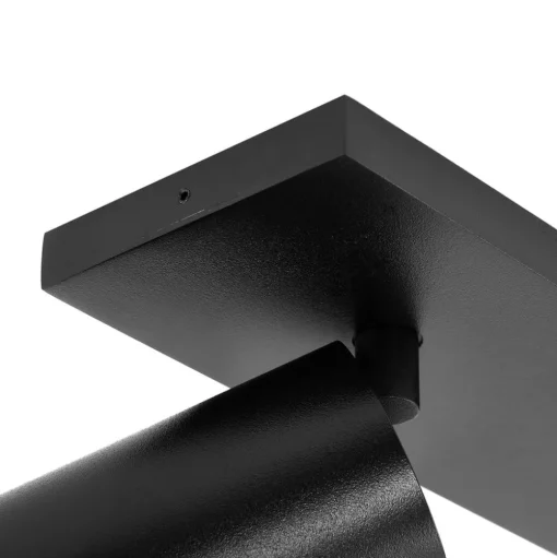 Arcchio spot Brinja, zwart, 65 cm lang, Ø 7 cm, 4-lamps.