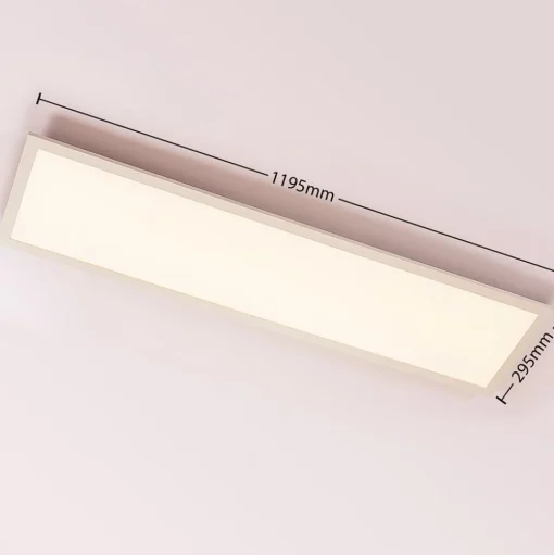 Arcchio Tinus LED paneel, RGB, 119,5 cm x 29,5 cm