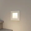 Arcchio wand inbouwlamp Zamo, G9, wit, 12cm, metaal, IP65