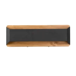 Arino LED wandlamp, zwart, breedte 35,2 cm