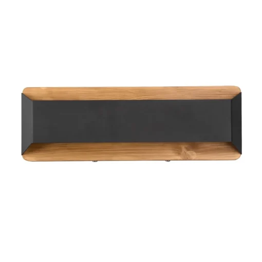 Arino LED wandlamp, zwart, breedte 35,2 cm