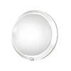 Armilla buitenwandlamp, wit, bewegingsmelder, Ø 30 cm