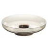 Artemide Bontà kom, grijs, Ø 26 cm, glas, hout