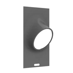 Artemide Ciclope LED inbouwlamp, antraciet