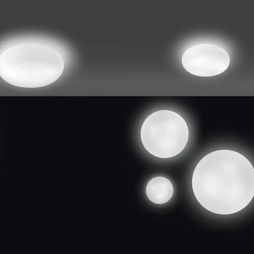 Artemide Itka glas-wandlamp IP65 Ø 50 cm