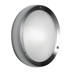 Artemide Niki RVS buitenwandlamp gesatineerd