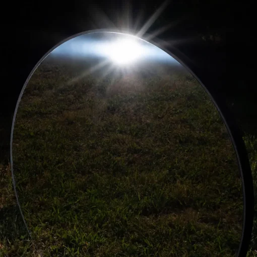 Artemide Se|eS LED standspiegel zwart hoogte 73cm