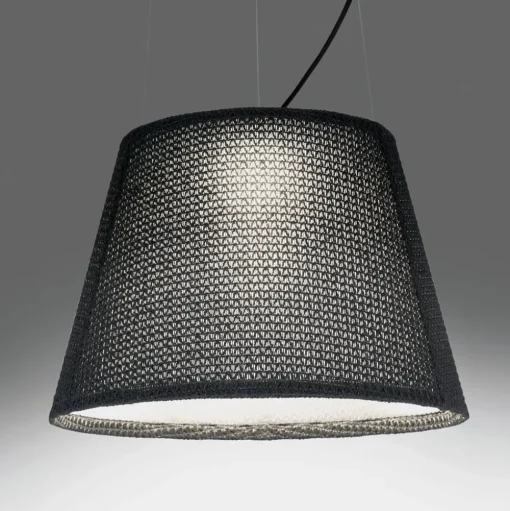 Artemide Tolomeo LED buiten hanglamp, zwart