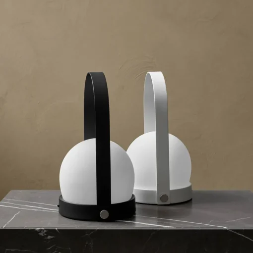 Audo Carrie LED sfeerlamp met accu IP44, zwart