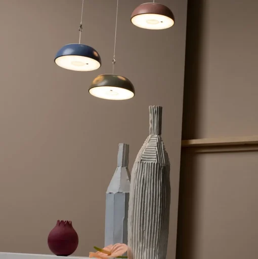 Axolight Float LED hanglamp, mauve
