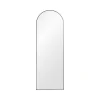 AYTM Arcus spiegel, zwart, hoogte 115 cm, glas, MDF hout