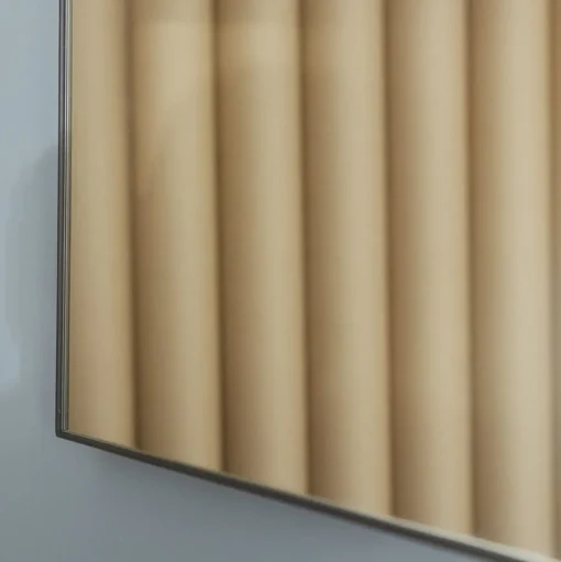 AYTM Arcus spiegel, zwart, hoogte 115 cm, glas, MDF hout