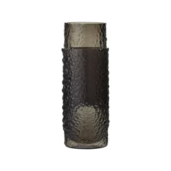 AYTM Arura vaas, zwart, hoogte 40 cm, breedte 34 cm, glas