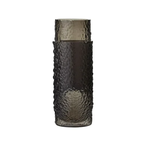 AYTM Arura vaas, zwart, hoogte 40 cm, breedte 34 cm, glas
