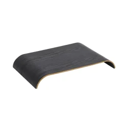 AYTM Curva dienblad, zwart, 41 x 25 x 5 cm, hout
