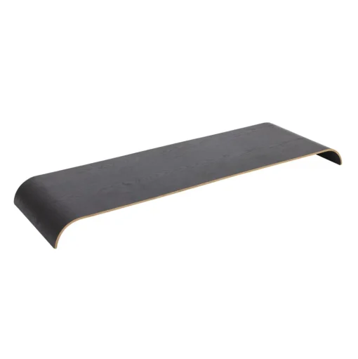 AYTM Curva dienblad, zwart, 81 x 25 x 5 cm, hout
