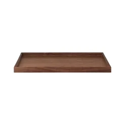 AYTM Dienblad Unity, walnoot, lengte 52 cm, breedte 52 cm, hout