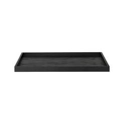 AYTM dienblad Unity, zwart, lengte 52 cm, breedte 52 cm, hout