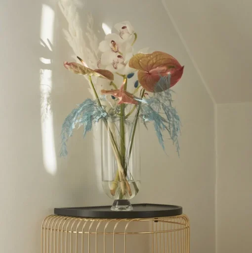AYTM Glacies vaas, helder, hoogte 29 cm, glas, mondgeblazen