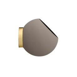 AYTM Globe wandpot, Ø 21 cm, grijsbruin, aluminium
