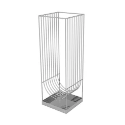 AYTM paraplubak Curva, zilver, hoogte 56 cm, staal