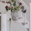 AYTM Uva vaas, Ø 26 cm, duifgrijs, glas, mondgeblazen