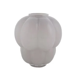 AYTM Uva vaas, Ø 26 cm, duifgrijs, glas, mondgeblazen