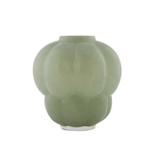 AYTM Uva vaas, glas, groen, Ø 26 cm, hoogte 28 cm, mondgeblazen