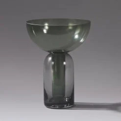 AYTM Vaas Torus, groen, Ø 25 cm, hoogte 33 cm, glas