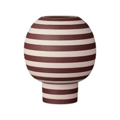AYTM Varia vaas, rood, Ø 18 cm, hoogte 21 cm, keramiek