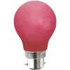 B22 0,9W LED lamp, rood