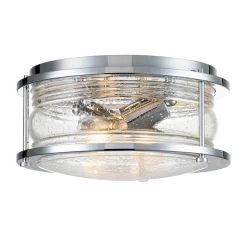Badkamer plafondlamp Ashland Bay, Ø 30,5 cm