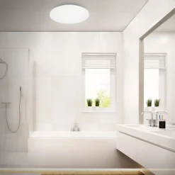 Badkamer plafondlamp Case voor de badkamer IP44 3.000K Ø 40cm