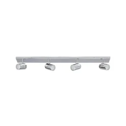 Badkamer plafondlamp Dejan, 85cm, 4-lamps, chroom, IP44