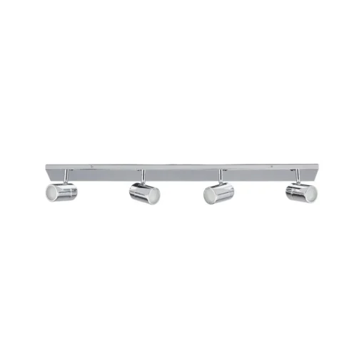 Badkamer plafondlamp Dejan, 85cm, 4-lamps, chroom, IP44