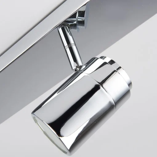 Badkamer plafondlamp Dejan, 85cm, 4-lamps, chroom, IP44