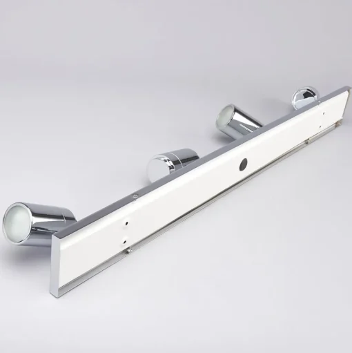 Badkamer plafondlamp Dejan, 85cm, 4-lamps, chroom, IP44
