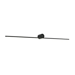 Badkamer wandlamp 20145 zand zwart breedte 60 cm